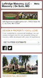 Mobile Screenshot of leftridgemasonry.com